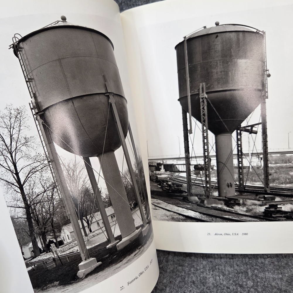 WATER TOWERS by Bernd and Hilla Becher 1989, HARDCOVER 2nd printing No Dust Jack - Picture 14 of 16